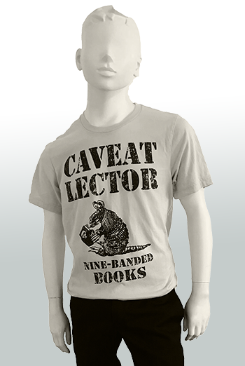 Nine-Banded Books Caveat Lector T-Shirt